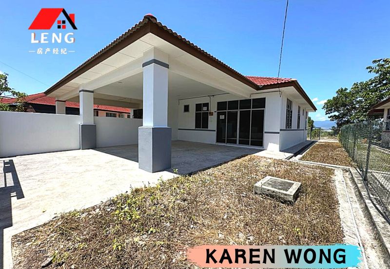 RENOVATED & GOOD CONDITIONS 1 Storey SEMI DETACHED for Sale