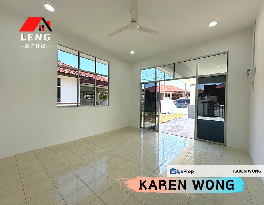RENOVATED & GOOD CONDITIONS 1 Storey SEMI DETACHED for Sale, Kedah, Sungai Petani