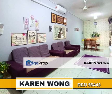 PARTLY FURNISHED & GOOD CONDITION 1 Storey Terrace House for Sale @ BANDAR SERI ASTANA, Kedah, Sungai Petani