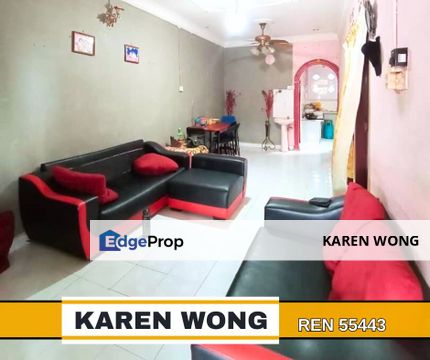 SELL WITH VERY REASONABLE PRICE Terrace House for Sale @ TAMAN KELADI, Kedah, Sungai Petani