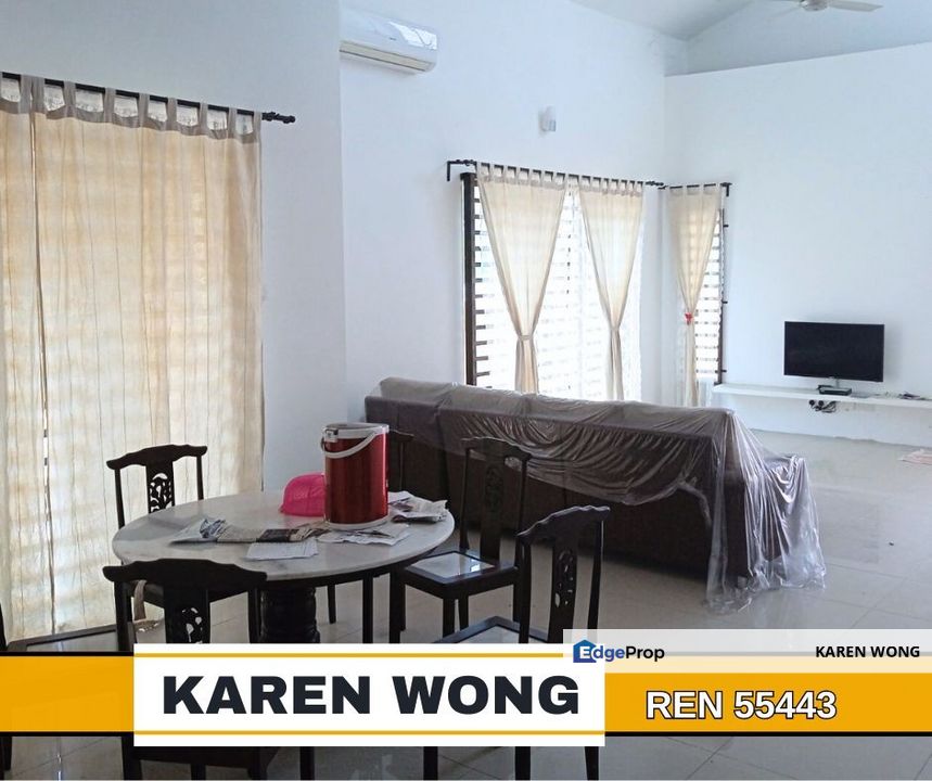 PARTLY FURNISHED GATED & GUARDED 1 Storey SEMI DETACHED @ PUTERI RESIDENCE, Kedah, Sungai Petani