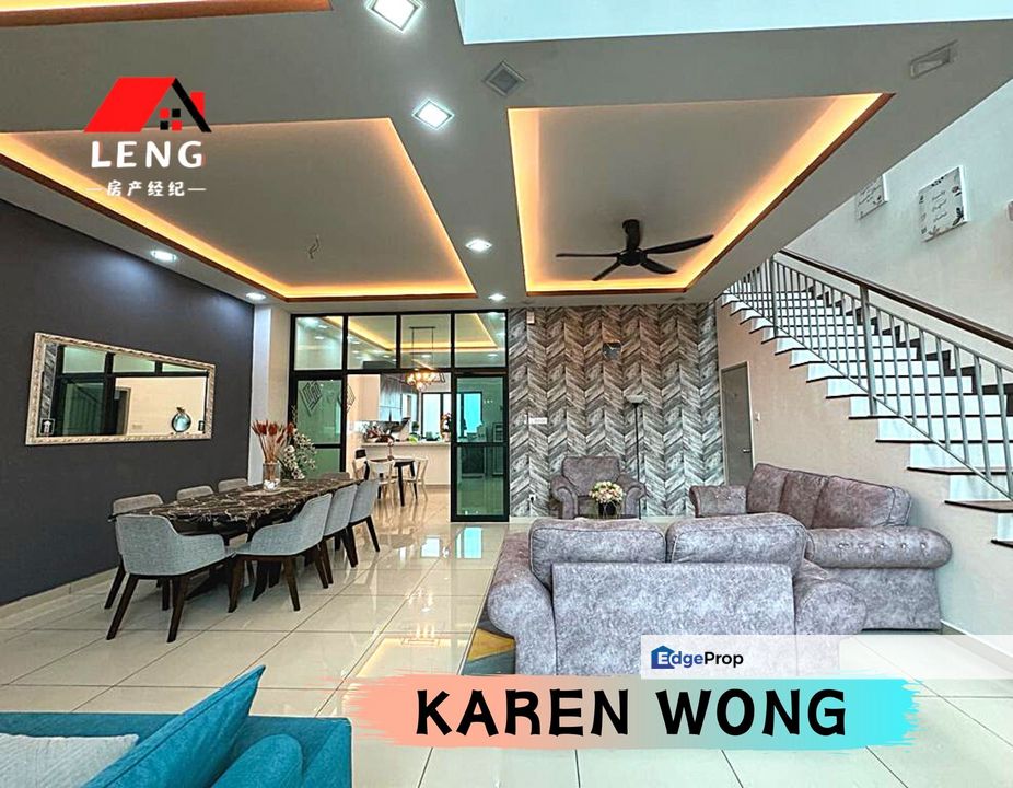 FULLY RENOVATED GATED & GUARDED SUPERLINK House for Sale @ EMILIA BUKIT BANYAN, Kedah, Sungai Petani