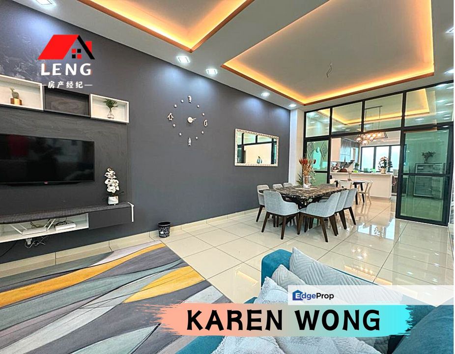 FULLY RENOVATED GATED & GUARDED SUPERLINK House for Sale @ EMILIA BUKIT BANYAN, Kedah, Sungai Petani