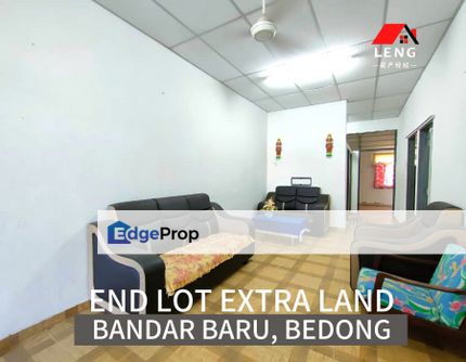 ENDLOT WITH LAND 1 Storey Terrace House @ TAMAN BARU BARU, Kedah, Kuala Muda