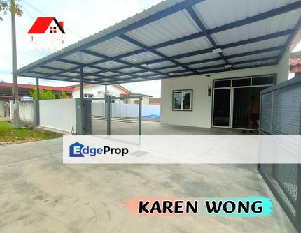 RENOVATED & EXTENDED 1 Storey SEMI DETACHED @ TAMAN KELADI, Kedah, Kulim