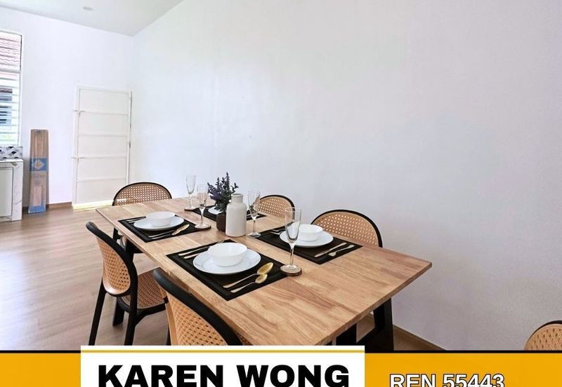 MOVE IN CONDITION 1 Storey SEMi DETACHED @ SP HEIGHTS Near Mydin Taman Batik