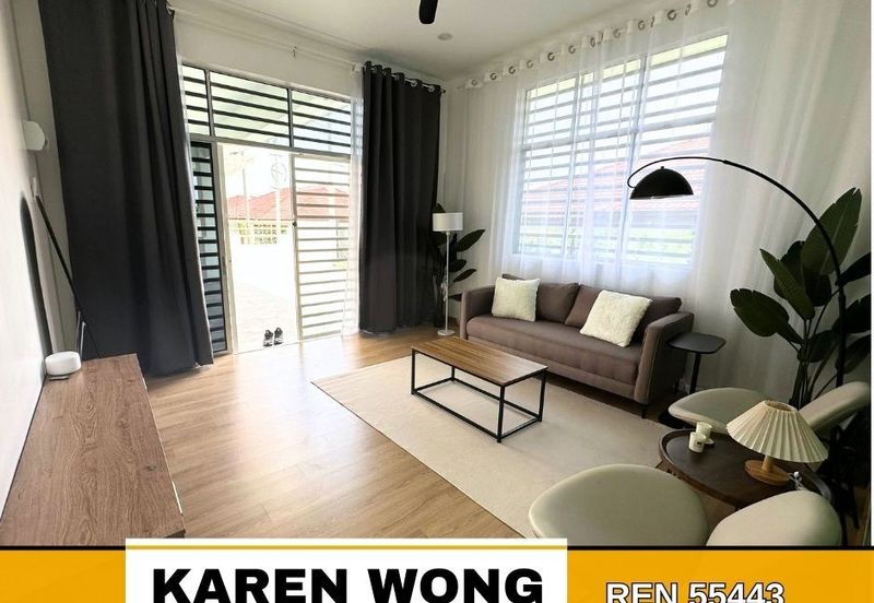 MOVE IN CONDITION 1 Storey SEMi DETACHED @ SP HEIGHTS Near Mydin Taman Batik