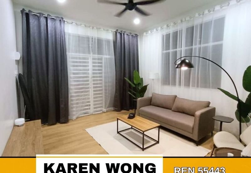 MOVE IN CONDITION 1 Storey SEMi DETACHED @ SP HEIGHTS Near Mydin Taman Batik