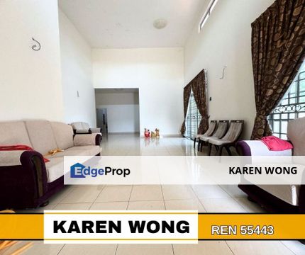 CORNER LOT & BIG LAND SIZE Single Storey BUNGALOW House @ BANDAR SERI ASTANA, Kedah, Sungai Petani