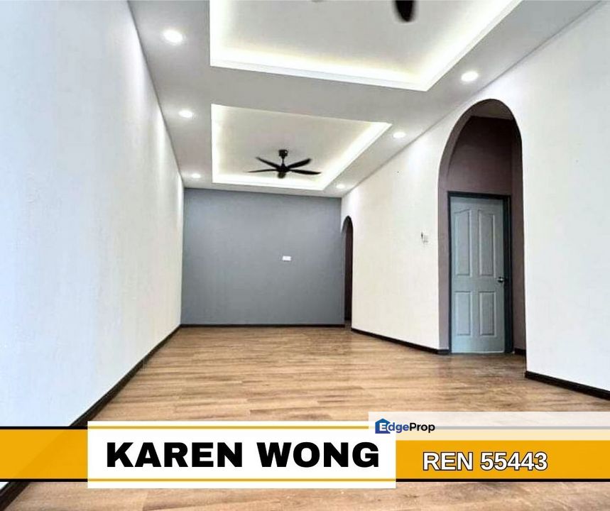 5 BEDROOMS & RENOVATED 1 Storey SEMI DETACHED @ TAMAN RIA, Kedah, Sungai Petani