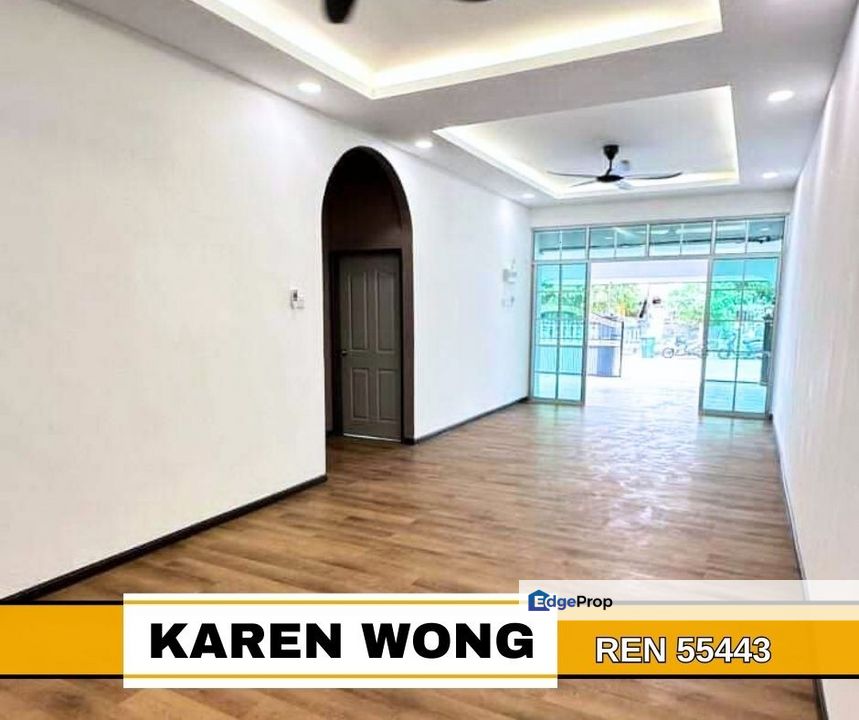 5 BEDROOMS & RENOVATED 1 Storey SEMI DETACHED @ TAMAN RIA, Kedah, Sungai Petani