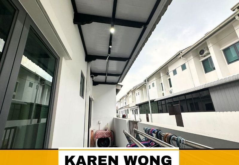 OPEN FACING SALVIA BUKIT BANYAN Partly Furnished 2 Storey Terrace House