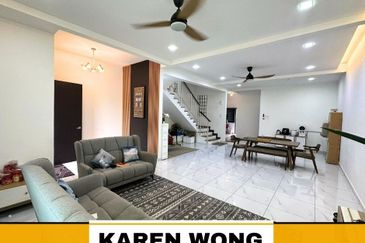 OPEN FACING SALVIA BUKIT BANYAN Partly Furnished 2 Storey Terrace House