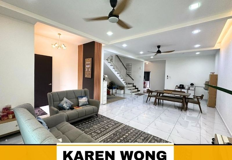 OPEN FACING SALVIA BUKIT BANYAN Partly Furnished 2 Storey Terrace House