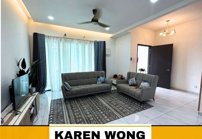OPEN FACING SALVIA BUKIT BANYAN Partly Furnished 2 Storey Terrace House