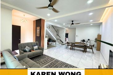 OPEN FACING SALVIA BUKIT BANYAN Partly Furnished 2 Storey Terrace House