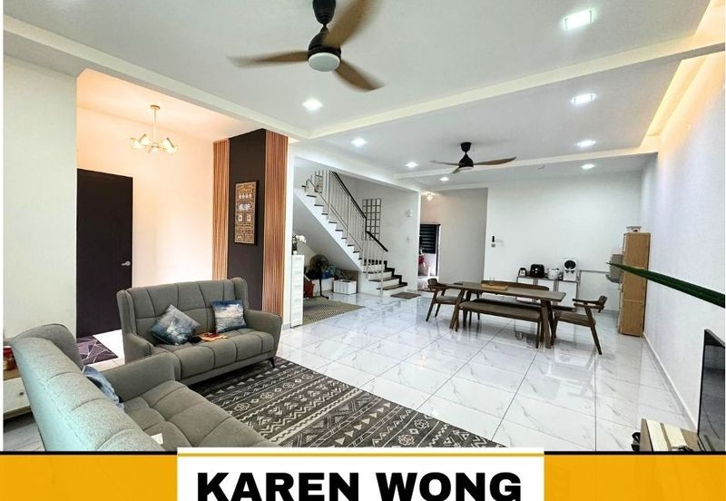 OPEN FACING SALVIA BUKIT BANYAN Partly Furnished 2 Storey Terrace House