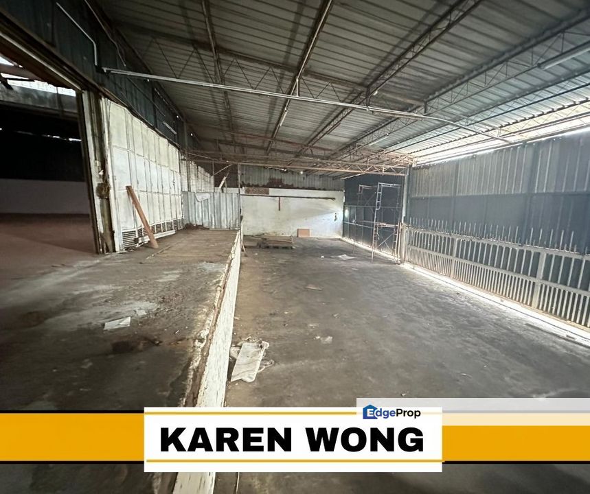 BAKAR ARANG 1.5 Storey SEMI DETACHED LIGHT INDUSTRY WAREHOUSE for Rent, Kedah, Sungai Petani