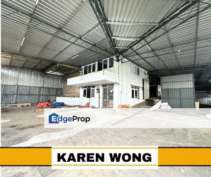 BAKAR ARANG 1.5 Storey SEMI DETACHED LIGHT INDUSTRY WAREHOUSE for Rent, Kedah, Sungai Petani