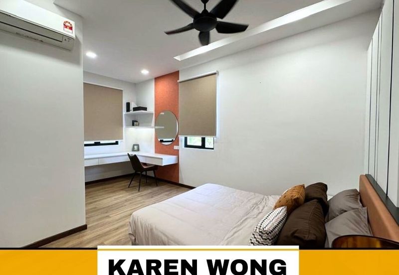 SHOW HOUSE SIERRA PRIME BUKIT BANYAN 2 Storey SEMI DETACHED for Rent