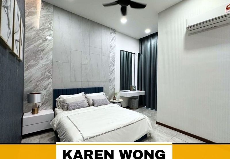 FULLY FURNISHED & RENO SIERRA PRIME BUKIT BANYAN 2 Storey SEMI DETACHED for Sale