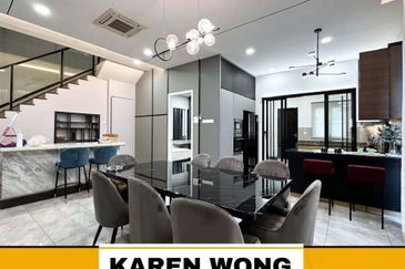 FULLY FURNISHED & RENO SIERRA PRIME BUKIT BANYAN 2 Storey SEMI DETACHED for Sale