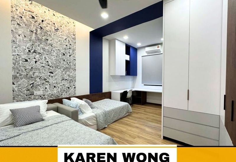 FULLY FURNISHED & RENO SIERRA PRIME BUKIT BANYAN 2 Storey SEMI DETACHED for Sale