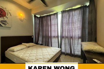 FULLY FURNISHED CONDO for Rent @ MIDDLE FLOOR SKY RESIDENCES GOLF CLUB