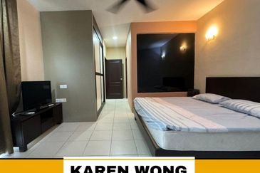 FULLY FURNISHED CONDO for Rent @ MIDDLE FLOOR SKY RESIDENCES GOLF CLUB