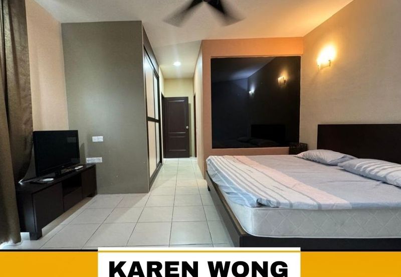 FULLY FURNISHED CONDO for Rent @ MIDDLE FLOOR SKY RESIDENCES GOLF CLUB