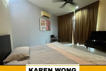 FULLY FURNISHED CONDO for Rent @ MIDDLE FLOOR SKY RESIDENCES GOLF CLUB