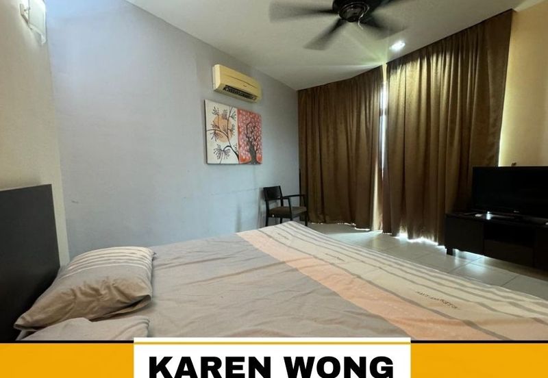 FULLY FURNISHED CONDO for Rent @ MIDDLE FLOOR SKY RESIDENCES GOLF CLUB