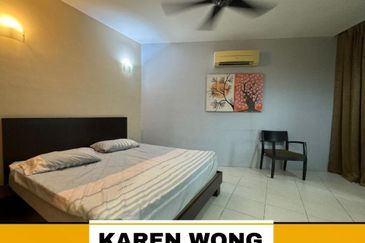 FULLY FURNISHED CONDO for Rent @ MIDDLE FLOOR SKY RESIDENCES GOLF CLUB