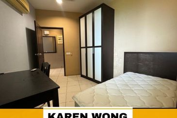 FULLY FURNISHED CONDO for Rent @ MIDDLE FLOOR SKY RESIDENCES GOLF CLUB