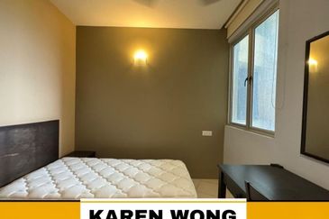 FULLY FURNISHED CONDO for Rent @ MIDDLE FLOOR SKY RESIDENCES GOLF CLUB