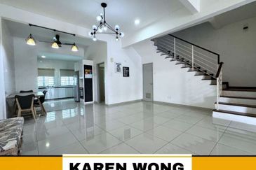 PARTLY FURNISHED AZELIA BUKIT BANYAN Fully Gated & Guarded 2 Storey Terrace for RENT