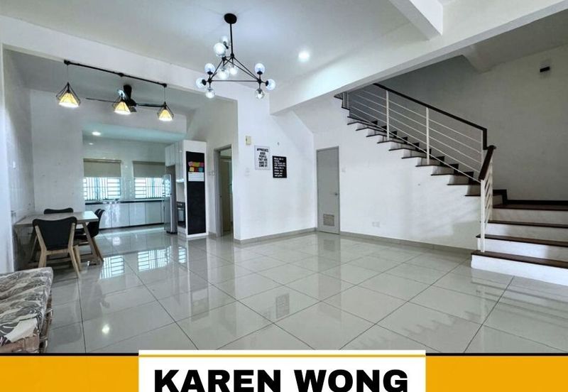 PARTLY FURNISHED AZELIA BUKIT BANYAN Fully Gated & Guarded 2 Storey Terrace for RENT