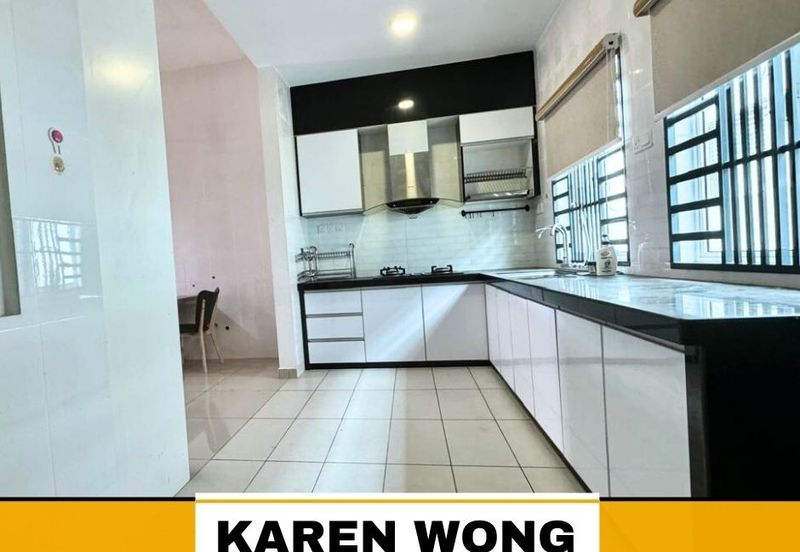 PARTLY FURNISHED AZELIA BUKIT BANYAN Fully Gated & Guarded 2 Storey Terrace for RENT