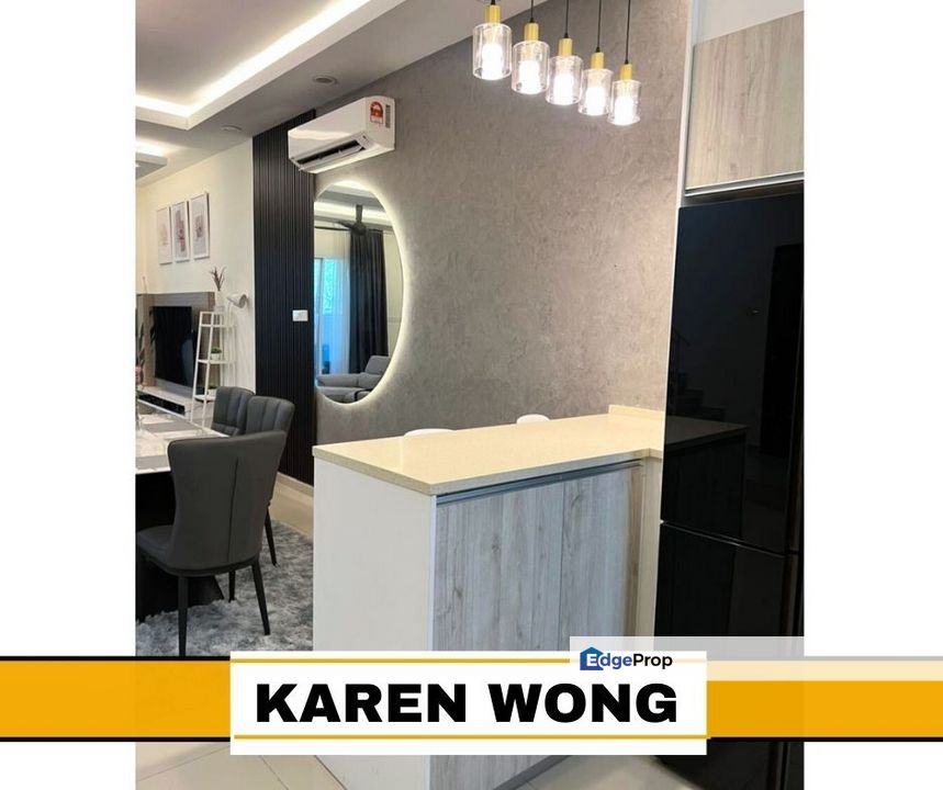 FULLY FURNISHED BINTANG MAYA FACING PLAYGROUND 2 Storey Terrace House for RENT, Kedah, Kuala Muda