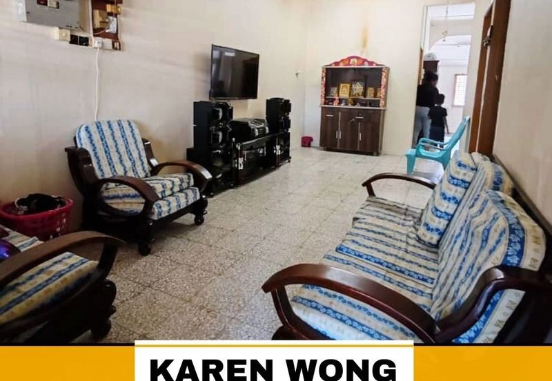FULLY EXTENDED TAMAN RIA 1 Storey Terrace House for Sale