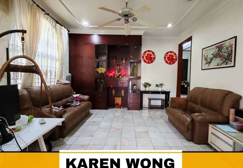 PARTLY FURNISHED TAMAN BERTAM Near SP METRO HOSPITAL 1 Storey SEMI DETACHED for Sale
