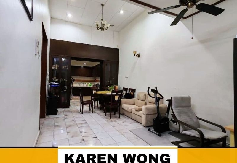 PARTLY FURNISHED TAMAN BERTAM Near SP METRO HOSPITAL 1 Storey SEMI DETACHED for Sale