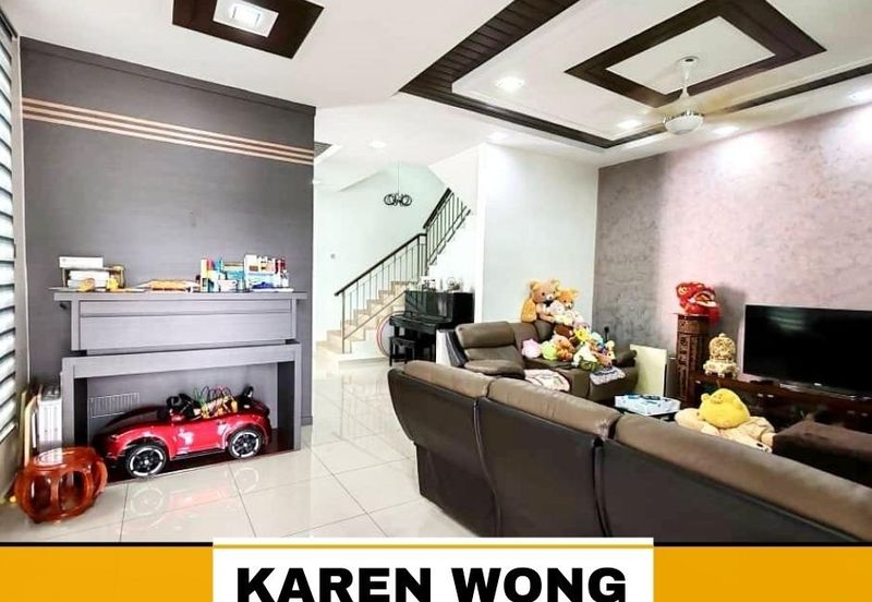 ENDLOT UNIT TAMAN SINAR INTAN RENOVATED 2 Storey Terrace House for Sale