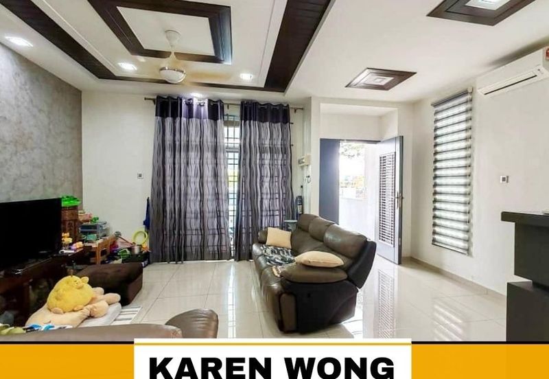 ENDLOT UNIT TAMAN SINAR INTAN RENOVATED 2 Storey Terrace House for Sale