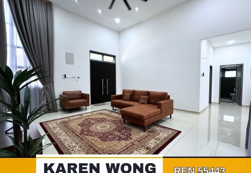 PARTLY FURNISHED CINTA SAYANG RESORT VILLAS 1 Storey ZERO LOT BUNGALOW for Sale