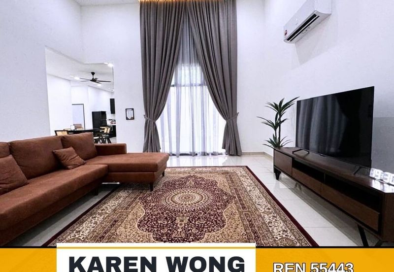 PARTLY FURNISHED CINTA SAYANG RESORT VILLAS 1 Storey ZERO LOT BUNGALOW for Sale