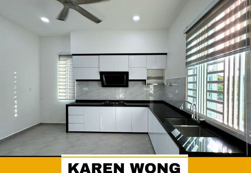 CORNER LOT CITRA BUKIT BANYAN EXTENEDED Kitchen 1 Storey Terrace for Sale