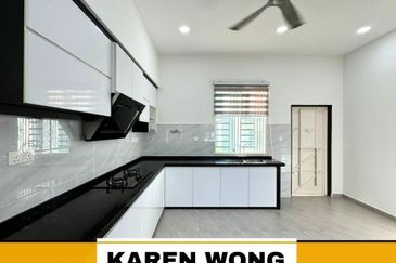 CORNER LOT CITRA BUKIT BANYAN EXTENEDED Kitchen 1 Storey Terrace for Sale