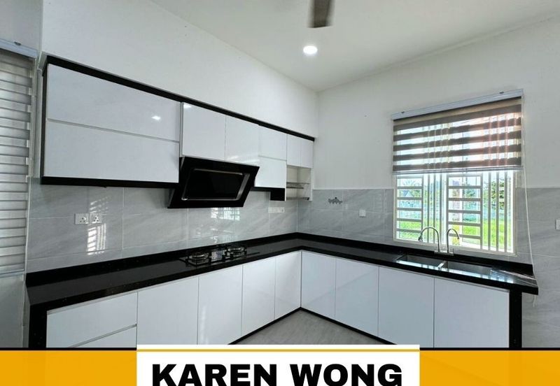 CORNER LOT CITRA BUKIT BANYAN EXTENEDED Kitchen 1 Storey Terrace for Sale