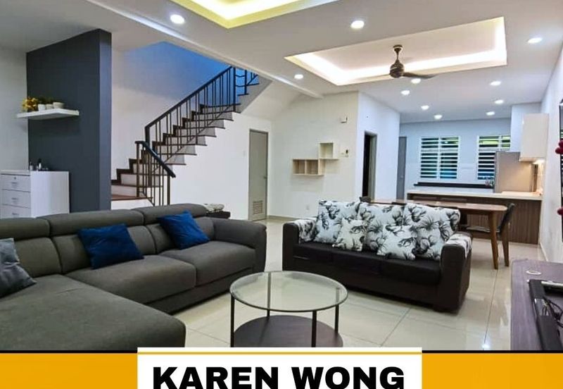 FULLY FURNISHED AZELIA BUKIT BANYAN 2 Storey Terrace for RENT